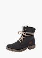 Rieker Damen Schnürstiefel Blau 137476 2