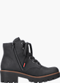 Rieker Damen Biker Boots Schwarz 143749 3