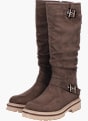 Rieker Damen Hochschaftstiefel Braun 143767 3