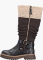 Rieker Damen Hochschaftstiefel Schwarz 143771 2