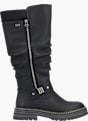 Rieker Damen Hochschaftstiefel Schwarz 143772 1