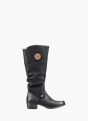 Rieker Damen Hochschaftstiefel Schwarz 137486 1