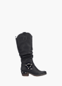Rieker Damen Hochschaftstiefel Schwarz 137487 1