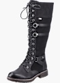 Rieker Damen Hochschaftstiefel Schwarz 131420 2