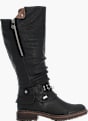 Rieker Damen Hochschaftstiefel Schwarz 143784 1