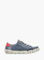 Rieker Damen Schnürschuhe Blau 136040 3