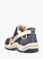 Rieker Damen Slipper Blau 136050 3