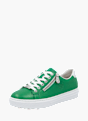 Rieker Damen Sneaker Low Grün 136066 2