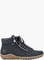 Rieker Damen Schnürstiefel Blau 141770 1