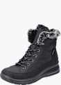 Rieker Damen Schnürstiefel Schwarz 136078 2