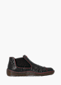 Rieker Damen Slipper Schwarz 136081 3