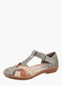 Rieker Damen Sandalen Grün 136091 2