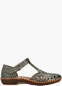 Rieker Damen Slipper Grün 141780 1
