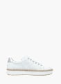 Rieker Damen Slipper Weiß 136107 3