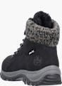 Rieker Damen Schnürstiefel Schwarz 141829 4