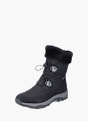 Rieker Damen Schnürstiefel Schwarz 136179 2