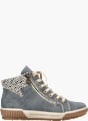 Rieker Damen Schnürstiefel Blau 136182 1