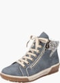 Rieker Damen Schnürstiefel Blau 136182 2