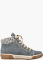 Rieker Damen Schnürstiefel Blau 136182 3