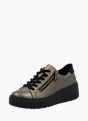 Rieker Damen Sneaker Low Bronze 136200 2