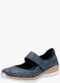 Rieker Damen Slipper Blau 141873 2