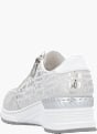 Rieker Damen Sneaker Low Silber 141874 3