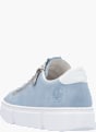 Rieker Damen Slipper Blau 141880 3