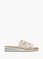 Rieker Damen Pantoletten Beige 136359 1