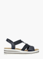 Rieker Damen Keilsandaletten Blau 136366 1