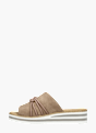 Rieker Damen Pantoletten Beige 136368 3