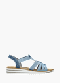 Rieker Damen Riemchensandalen Blau 136376 1
