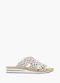 Rieker Damen Pantoletten Beige 136378 1