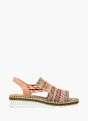 Rieker Damen Keilsandaletten Multicolor 136384 1