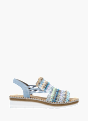 Rieker Damen Keilsandaletten Blau 136385 1