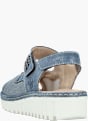 Rieker Damen Keilsandaletten Blau 141949 3