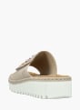 Rieker Damen Pantoletten Beige 136391 3