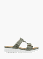 Rieker Damen Pantoletten Khaki 136393 1