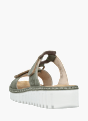 Rieker Damen Pantoletten Khaki 136393 3