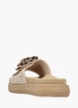 Rieker Damen Pantoletten Beige 136396 3
