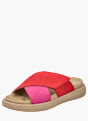 Rieker Damen Pantoletten Rot 136397 2