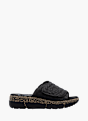 Rieker Damen Pantoletten Schwarz 136412 1