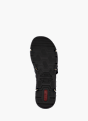 Rieker Damen Pantoletten Schwarz 136412 4