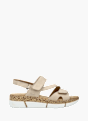 Rieker Damen Riemchensandalen Beige 136413 1