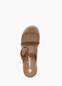 Rieker Damen Pantoletten Beige 136416 3