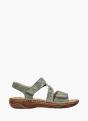 Rieker Damen Riemchensandalen Grün 136419 1