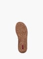 Rieker Damen Pantoletten Beige 136420 4