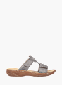 Rieker Damen Pantoletten Grau 136423 1