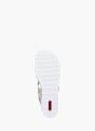 Rieker Damen Keilsandaletten Silber 136429 3