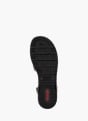 Rieker Damen Keilsandaletten Schwarz 136440 4