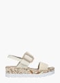 Rieker Damen Keilsandaletten Beige 141958 1